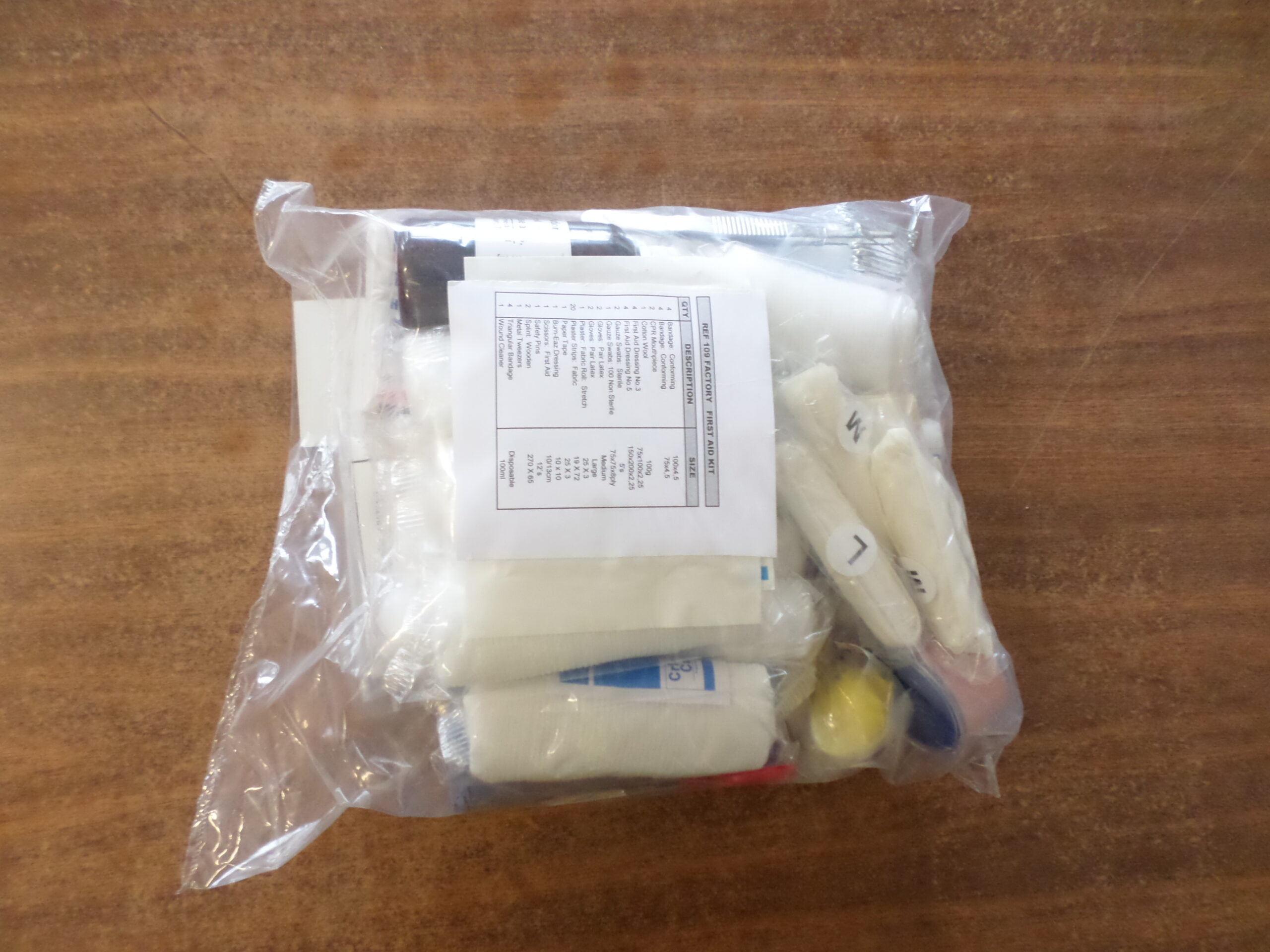 109N First-Aid Refill